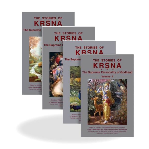 The Stories of Lord Krishna (4 Volume Set)
